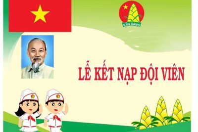 Lễ kết nạp Đội viên mới