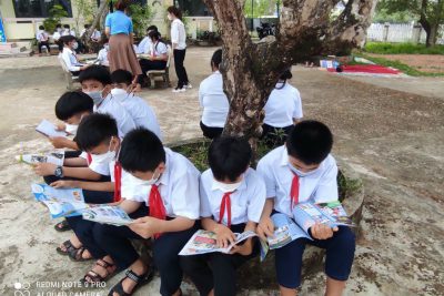 Trao yêu thương đón nhận tri thức, thay đổi thói quen đọc sách hằng ngày